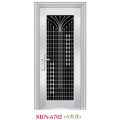 Puerta de acero inoxidable para exteriores (SBN-6702)